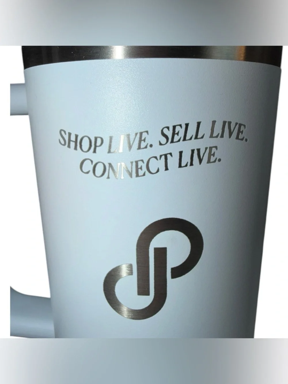 Stanley POSHMARK Swag 40 oz H2O Quencher Light Blue New - Picture 5 of 5